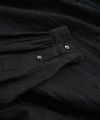 suzuki takayuki スズキタカユキ weather-cloth shirt [A251-03/ebony black]