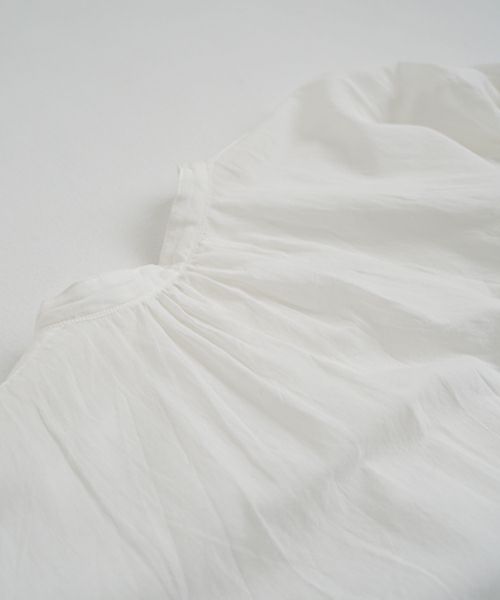 suzuki takayuki スズキタカユキ khadi shirtⅠ [T001-14-1/off white] カディシャツ