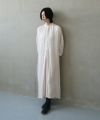 suzuki takayuki スズキタカユキ peasant dress I [A251-22/ivory]