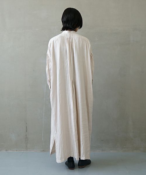 suzuki takayuki スズキタカユキ peasant dress I [A251-22/ivory]
