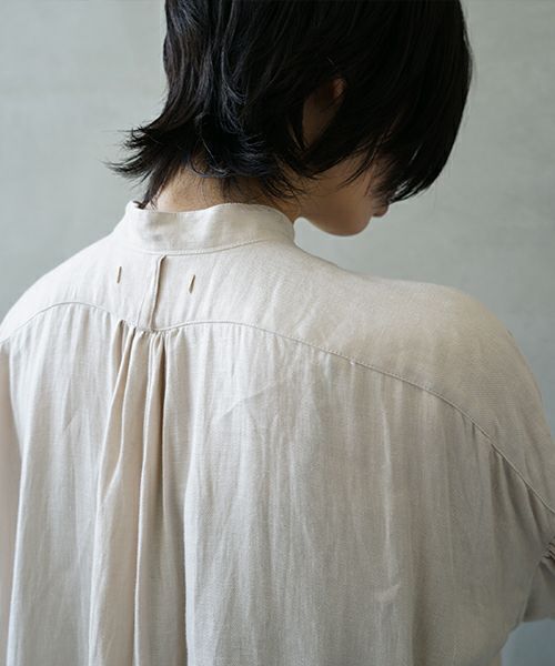 suzuki takayuki スズキタカユキ peasant dress I [A251-22/ivory]