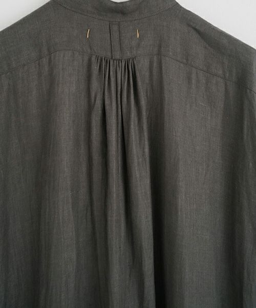 suzuki takayuki スズキタカユキ peasant dress I [A251-22/moss grey]