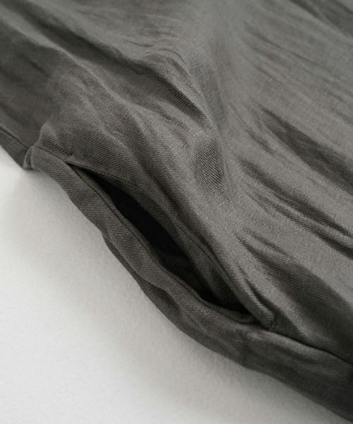 suzuki takayuki スズキタカユキ peasant dress I [A251-22/moss grey]