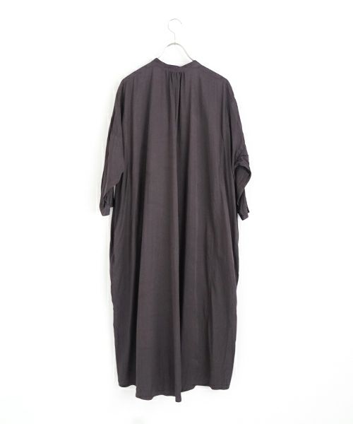 suzuki takayuki スズキタカユキ slip-on dress [T001-04/goose grey]