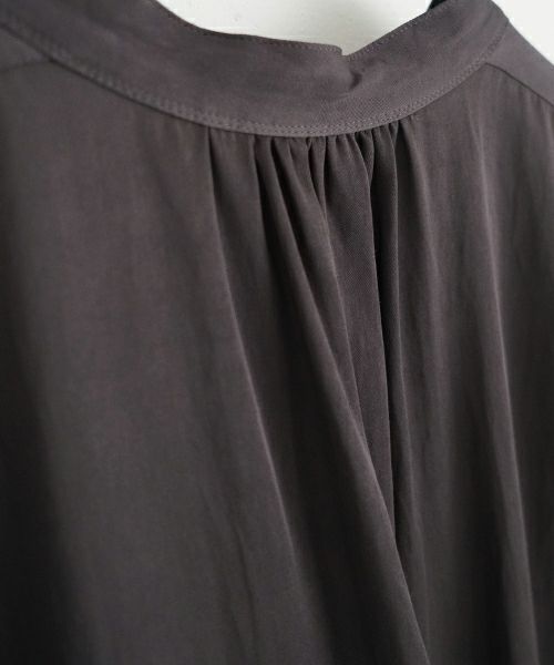 suzuki takayuki スズキタカユキ slip-on dress [T001-04/goose grey]