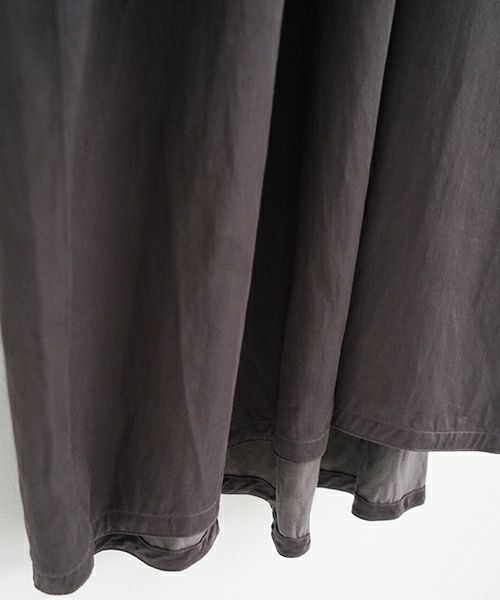 suzuki takayuki スズキタカユキ slip-on dress [T001-04/goose grey]