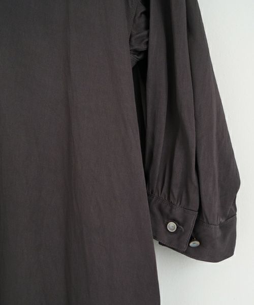 suzuki takayuki スズキタカユキ slip-on dress [T001-04/goose grey]