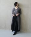 suzuki takayuki スズキタカユキ long skirt [A251-27/black]