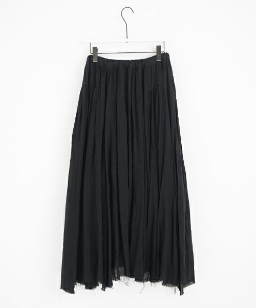 suzuki takayuki スズキタカユキ long skirt [A251-27/black]