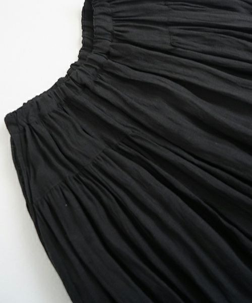 suzuki takayuki スズキタカユキ long skirt [A251-27/black]