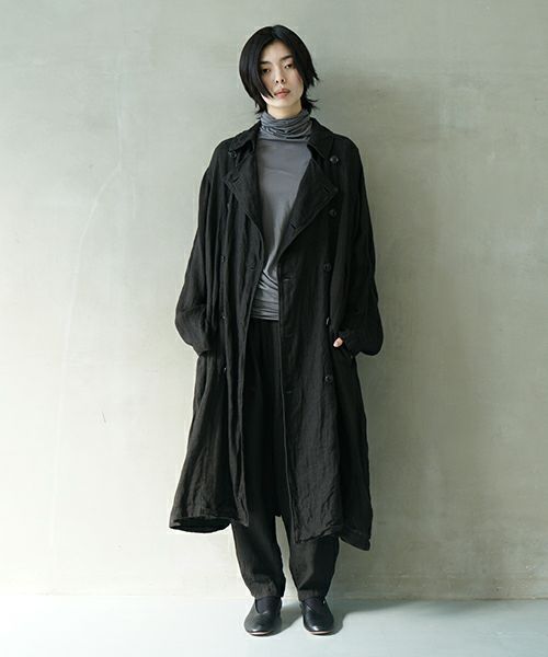 suzuki takayuki スズキタカユキ over coat[A252-09/lampblack]