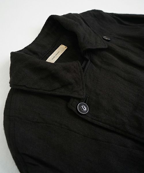 suzuki takayuki スズキタカユキ over coat[A252-09/lampblack]