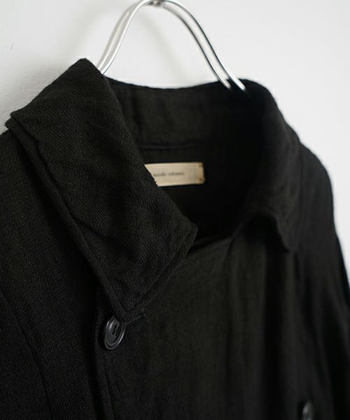 suzuki takayuki スズキタカユキ over coat[A252-09/lampblack]