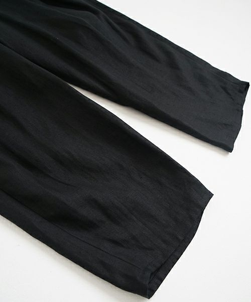 suzuki takayuki スズキタカユキ wide legged pantsⅠ[A252-11/black]