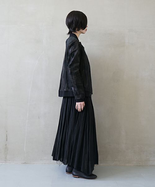 suzuki takayuki スズキタカユキ leather blouson[T002-07/black]