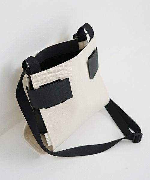 macromauro  マクロマウロ WRAP BAG SHOULDER CANVAS S(NATURAL)