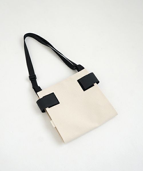 macromauro  マクロマウロ WRAP BAG SHOULDER CANVAS S(NATURAL)