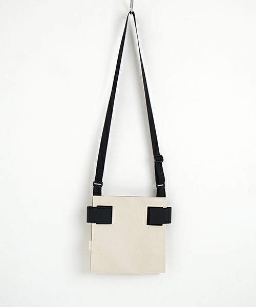 macromauro  マクロマウロ WRAP BAG SHOULDER CANVAS S(NATURAL)
