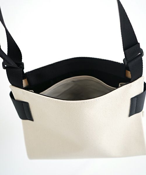 macromauro  マクロマウロ WRAP BAG SHOULDER CANVAS S(NATURAL)