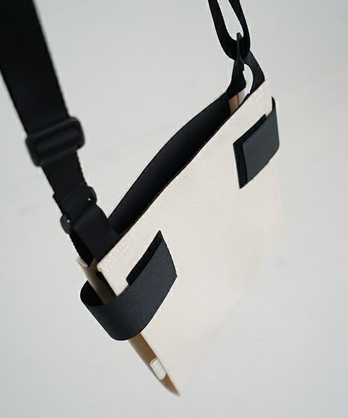 macromauro  マクロマウロ WRAP BAG SHOULDER CANVAS S(NATURAL)