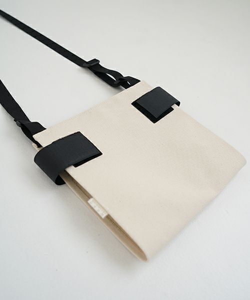 macromauro  マクロマウロ WRAP BAG SHOULDER CANVAS S(NATURAL)