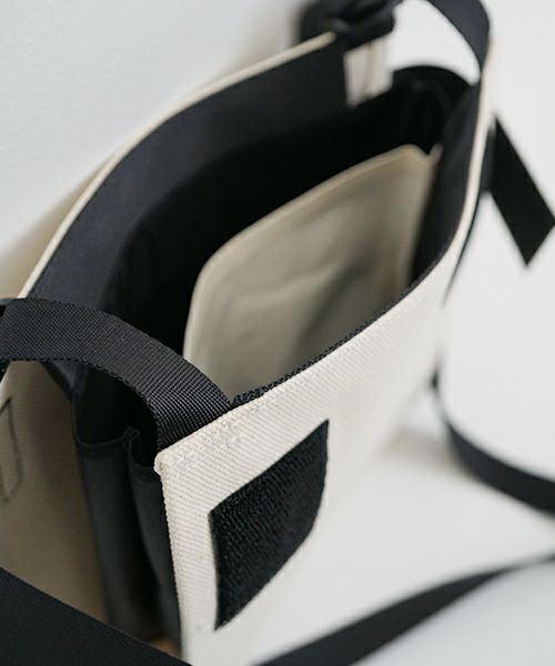 macromauro  マクロマウロ WRAP BAG SHOULDER CANVAS S(NATURAL)