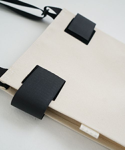 macromauro  マクロマウロ WRAP BAG SHOULDER CANVAS S(NATURAL)