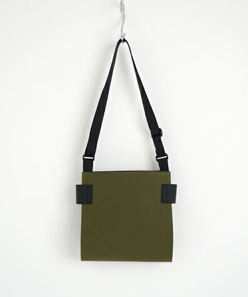 macromauro  マクロマウロ WRAP BAG SHOULDER CANVAS S(KHAKI)