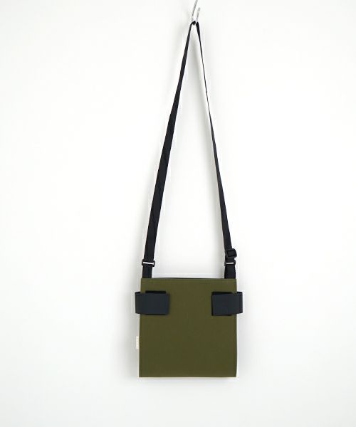 macromauro  マクロマウロ WRAP BAG SHOULDER CANVAS S(KHAKI)