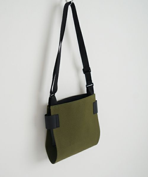 macromauro  マクロマウロ WRAP BAG SHOULDER CANVAS S(KHAKI)