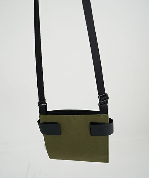 macromauro  マクロマウロ WRAP BAG SHOULDER CANVAS S(KHAKI)