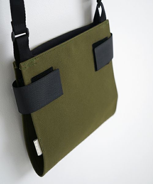 macromauro  マクロマウロ WRAP BAG SHOULDER CANVAS S(KHAKI)