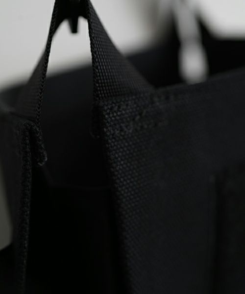 macromauro  マクロマウロ WRAP BAG SHOULDER CANVAS M(BLACK)