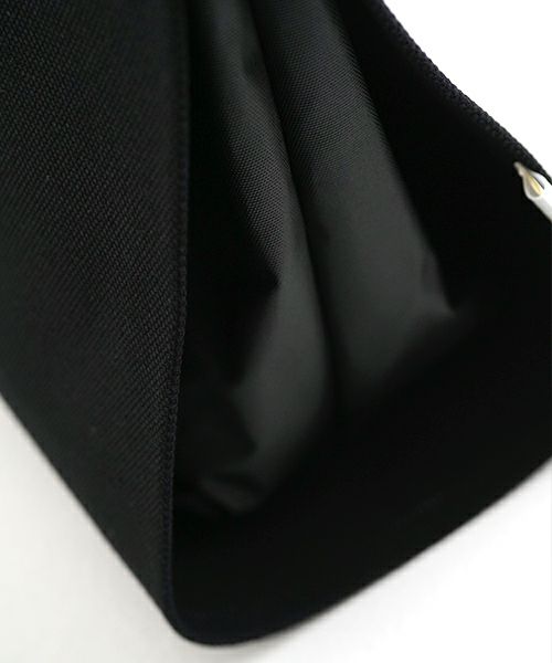 macromauro  マクロマウロ WRAP BAG SHOULDER CANVAS M(BLACK)
