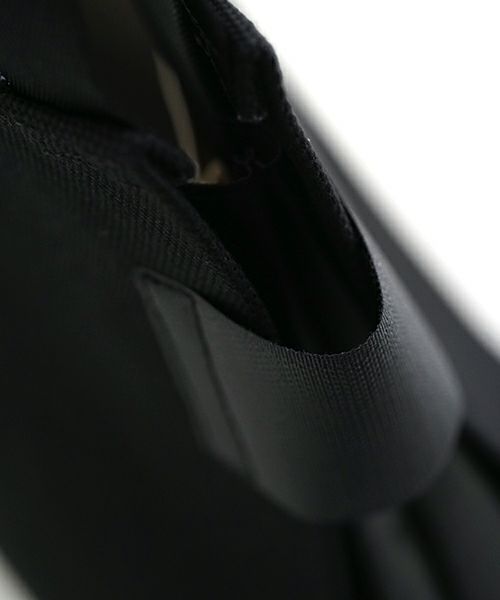 macromauro  マクロマウロ WRAP BAG SHOULDER CANVAS M(BLACK)