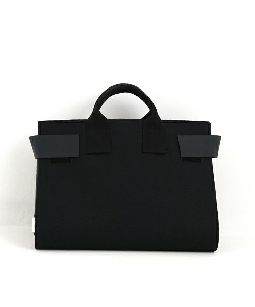 macromauro マクロマウロ WRAP BAG TOTO CANVAS M(BLACK)