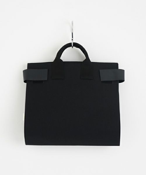macromauro  マクロマウロ WRAP BAG TOTO CANVAS M(BLACK)