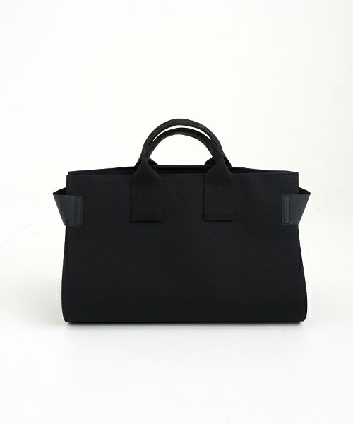 macromauro  マクロマウロ WRAP BAG TOTO CANVAS M(BLACK)