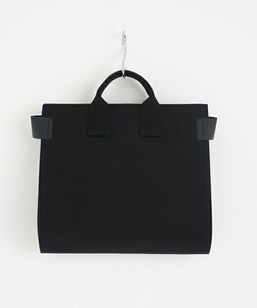 macromauro  マクロマウロ WRAP BAG TOTO CANVAS M(BLACK)