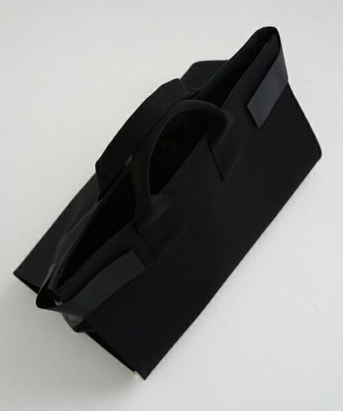 macromauro  マクロマウロ WRAP BAG TOTO CANVAS M(BLACK)
