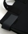 macromauro  マクロマウロ WRAP BAG TOTO CANVAS M(BLACK)