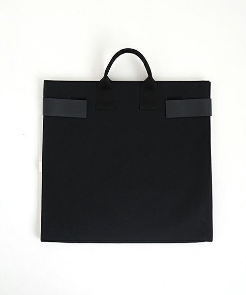 macromauro  マクロマウロ WRAP BAG TOTO CANVAS L(BLACK)