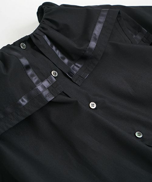 MIYAOミヤオDRESS[MBOP-01/1.黒] フリルブラックドレス