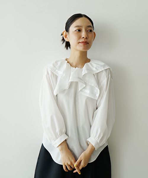 MIYAOミヤオBLOUSE[MBBL-04/2.白]