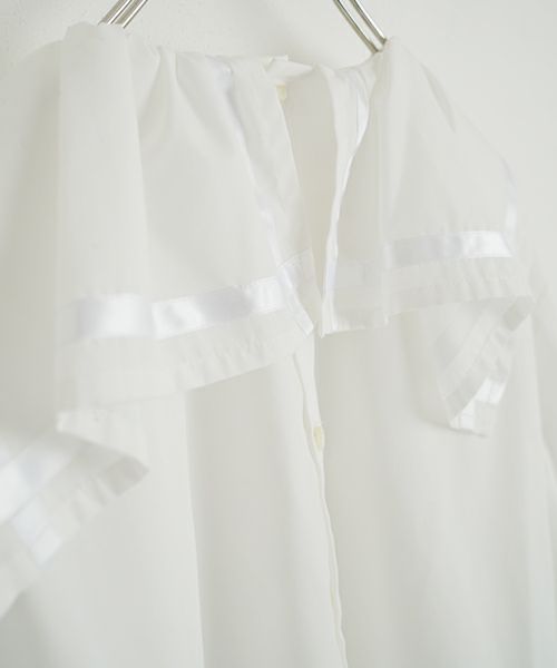 MIYAOミヤオBLOUSE[MBBL-04/2.白]