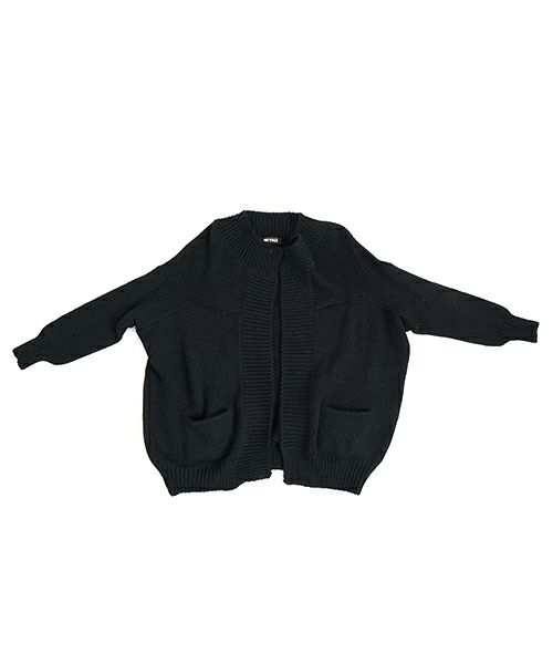 MIYAOミヤオCARDIGAN[MN-N-02/1.黒]