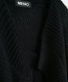 MIYAOミヤオCARDIGAN[MN-N-02/1.黒]