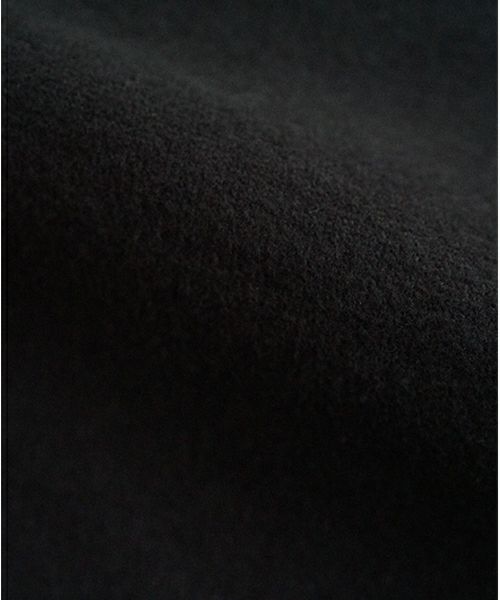 YOKO SAKAMOTOヨーコサカモトBRUSHED COTTON COLLARLESS SHIRT [BLACK] YS - 24AW - 57