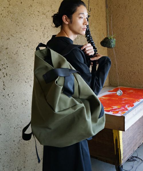 macromauro マクロマウロ KAOS LIGHT CANVAS[KHAKI]