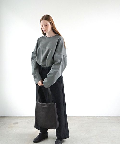 VU PRODUCT ヴウプロダクト shoulder toto [BLACK] vu-product-B16  鹿革ショルダートート